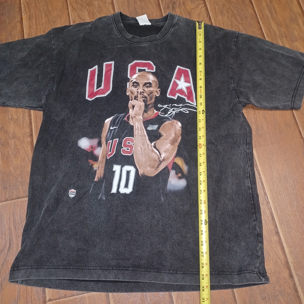 Tshirt Center Black USA Graphic Long Sleeve Tee